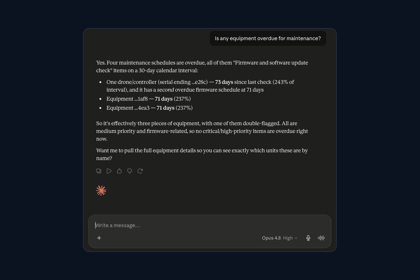 Drone MCP Server: Fleet Software for ChatGPT and Claude