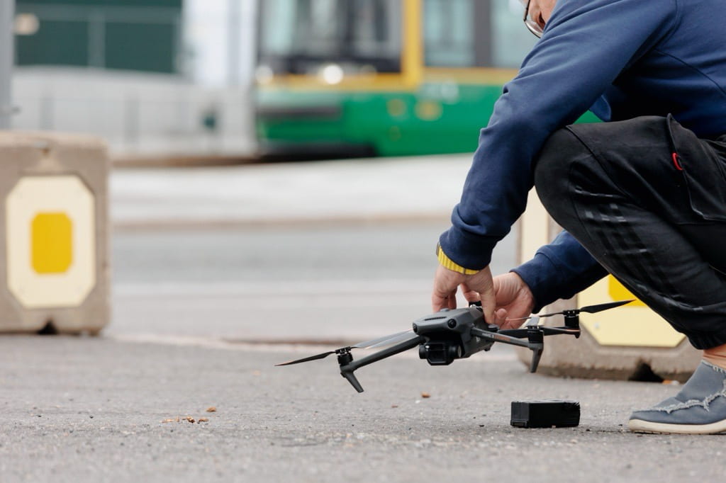 Drone operations in urban environment