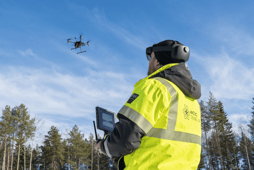 OAMK drone research operations